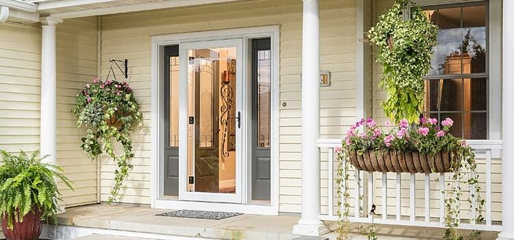 screen door installation in Corning
