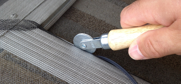 metal screen door repair in Corning